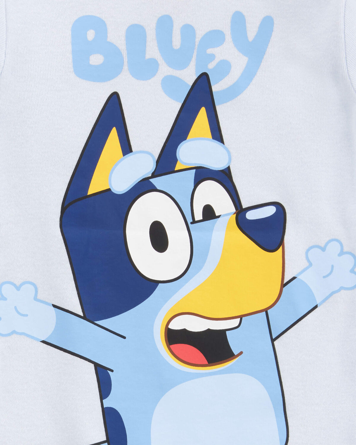 Toddler Boy Bluey Snug Fit Cotton 2-Piece Pajamas - Blue - Image 2