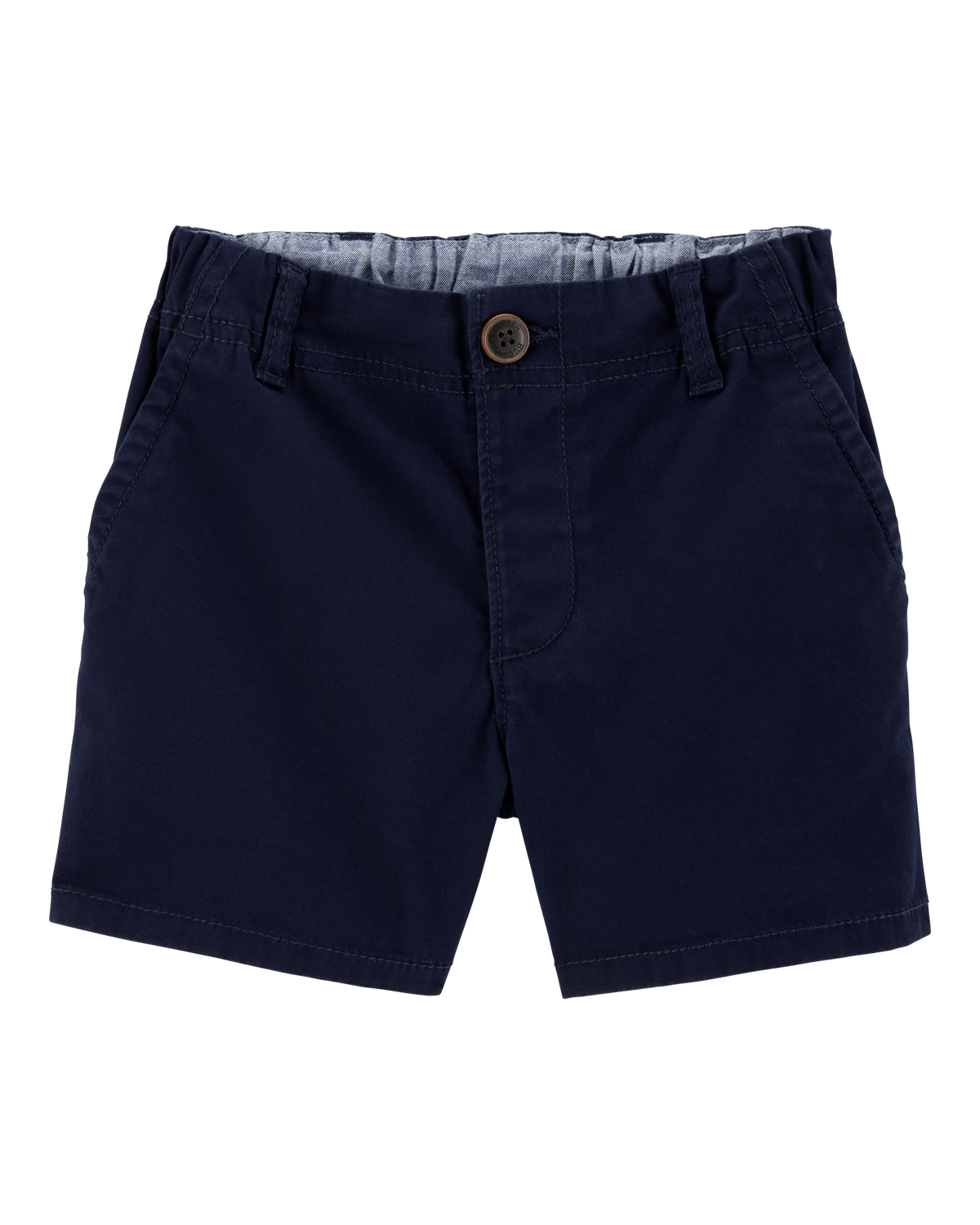 Toddler Stretch Chino Uniform Shorts - Navy