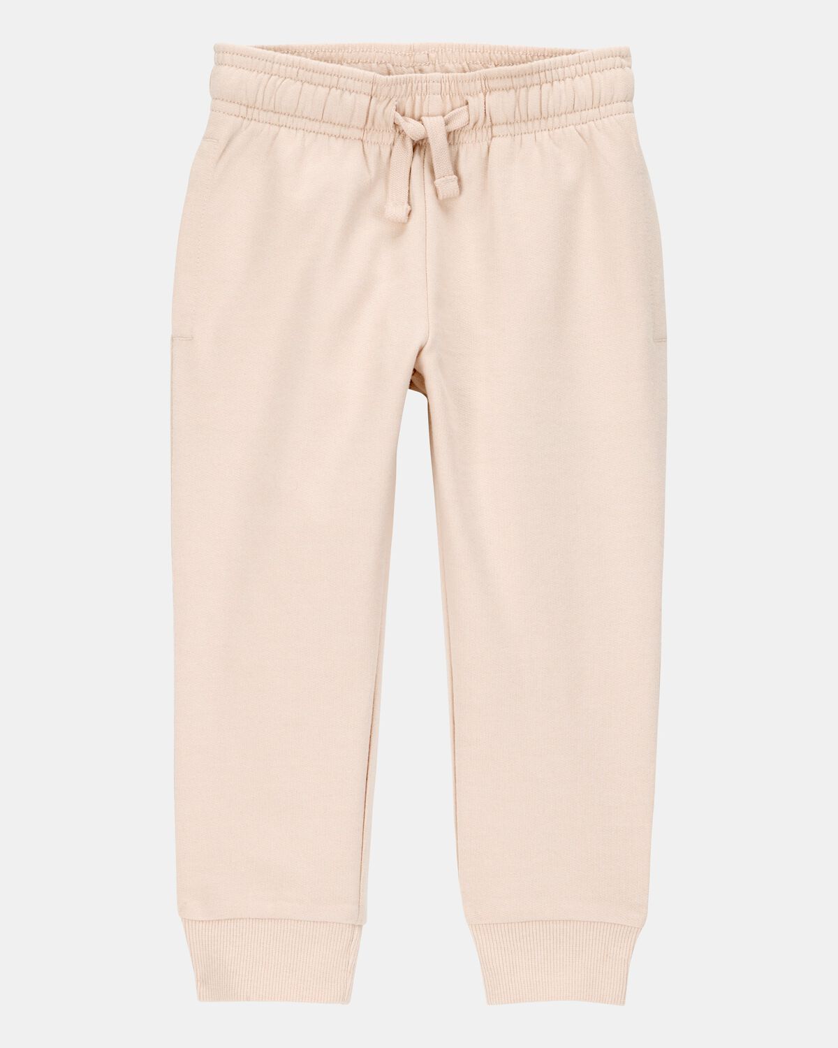 Toddler Boy Pull-On Drawstring Joggers - Khaki