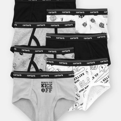 Toddler Boy 7-Pack Sports Print Brief Underwear