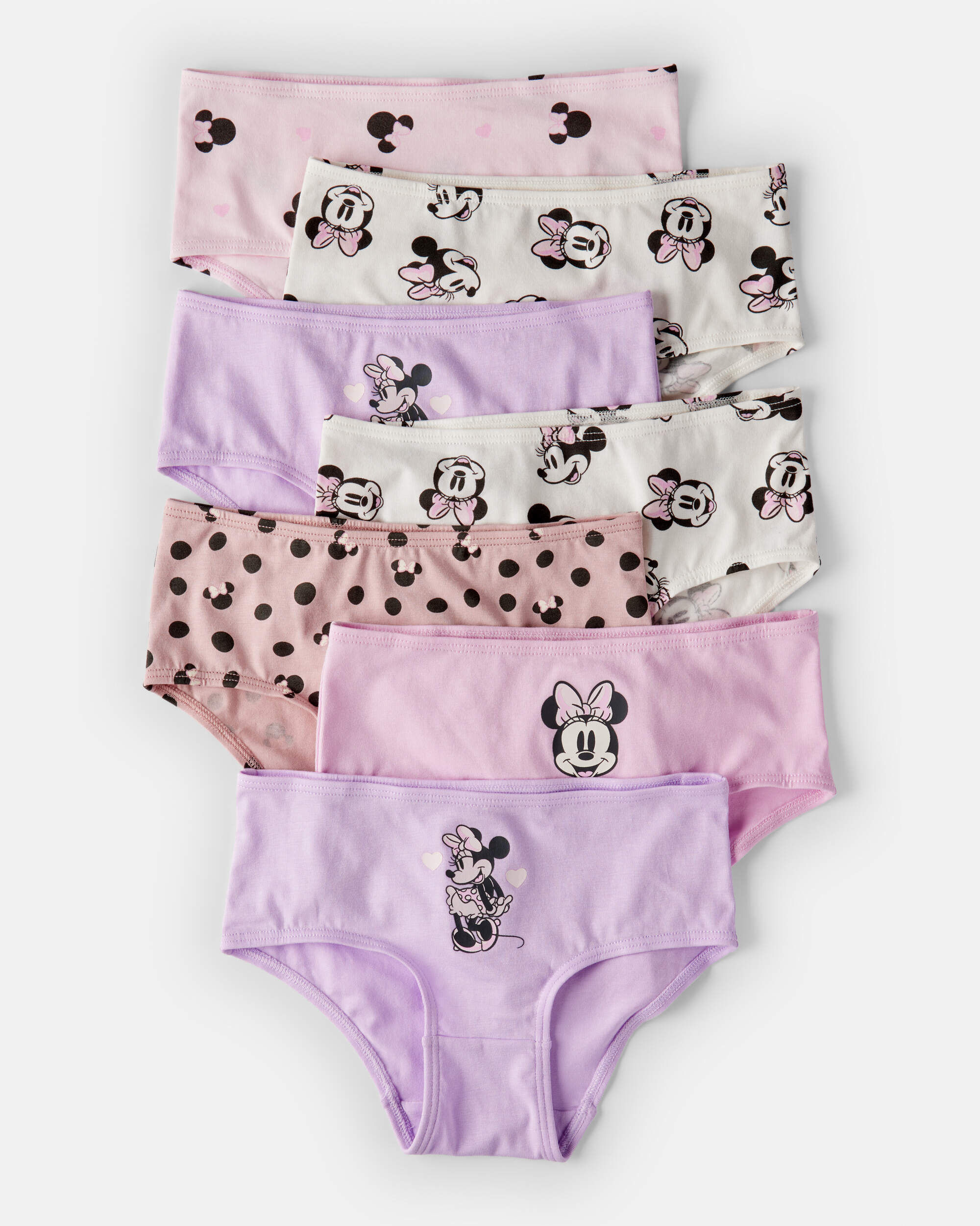 Toddler Girl 7-Pack Disney© Minnie Mouse Brief Underwear - Image 3