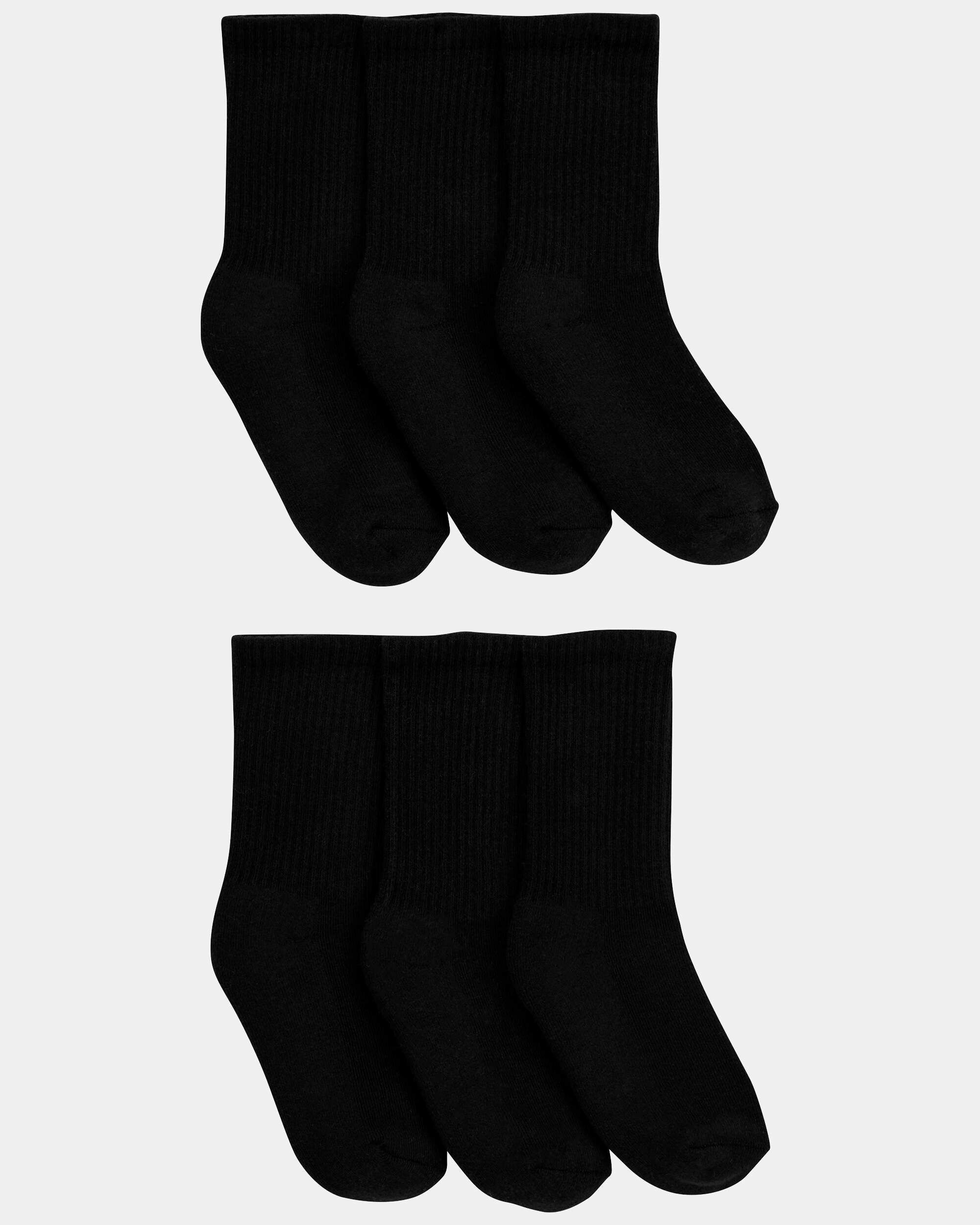 Toddler Boy 6-Pack Dinosaur Print Crew Socks - Image 3