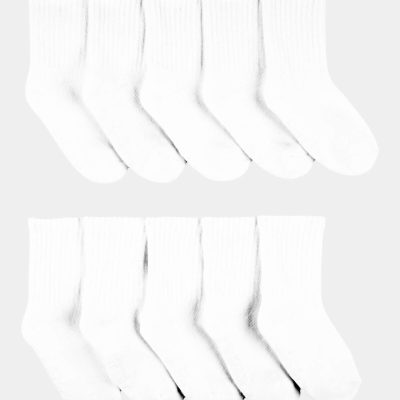 Toddler Boy 10-Pack Crew Socks