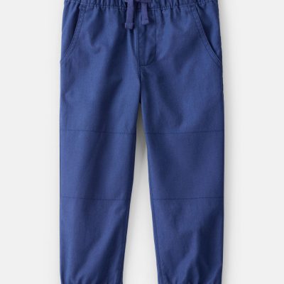 Toddler Boy  Cotton Everyday Pull-On Jogger - Navy