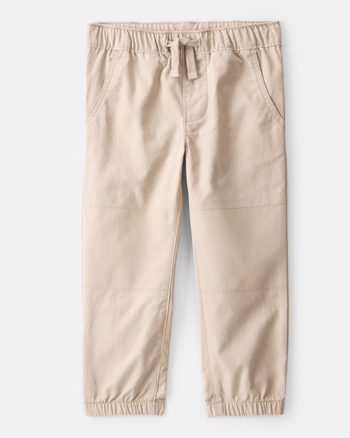 Toddler Boy Cotton Everyday Pull-On Jogger - Khaki