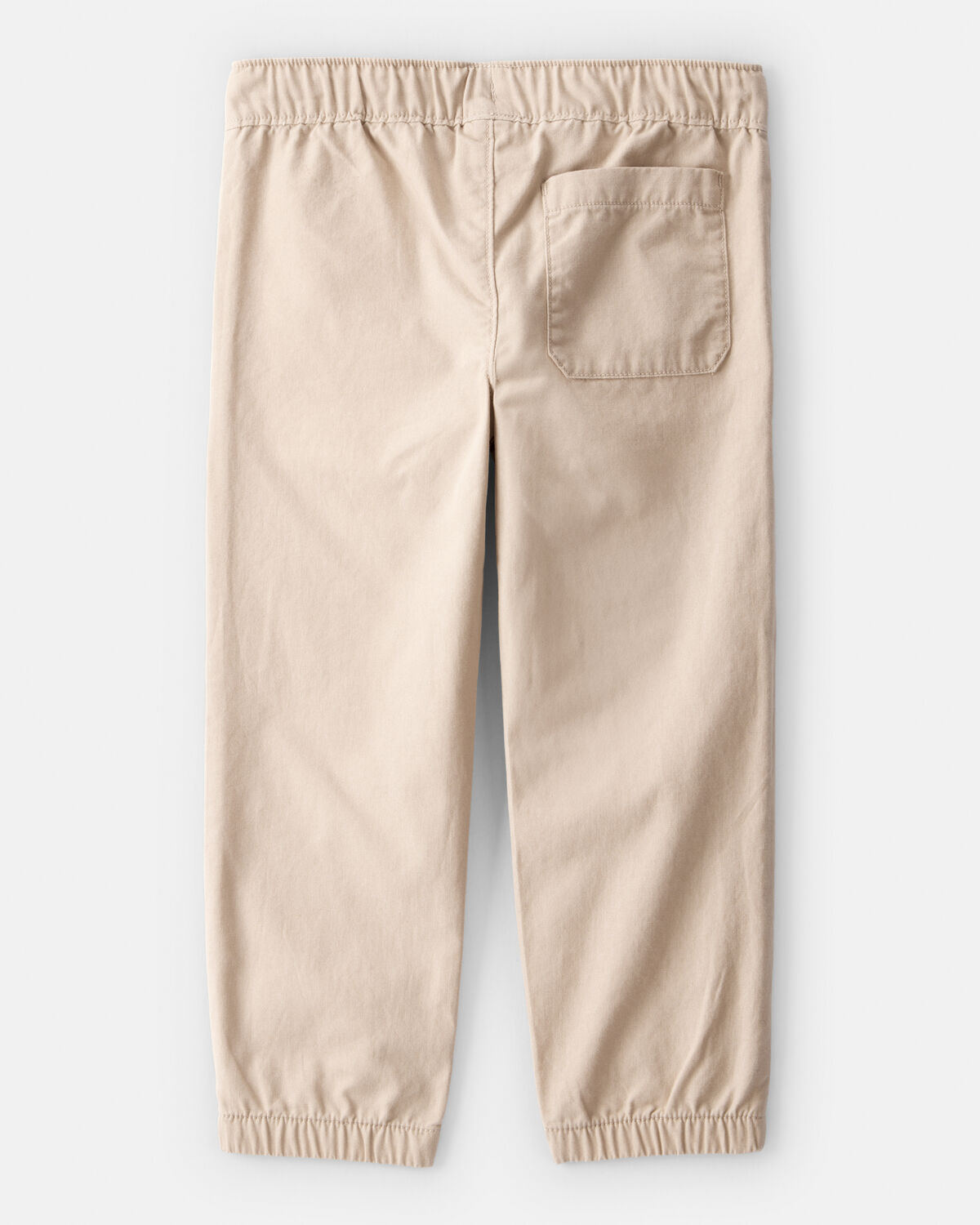 Toddler Boy Cotton Everyday Pull-On Jogger - Khaki - Image 2