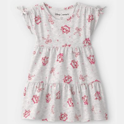 Toddler Girl Disney© The Aristocats Dress - Grey