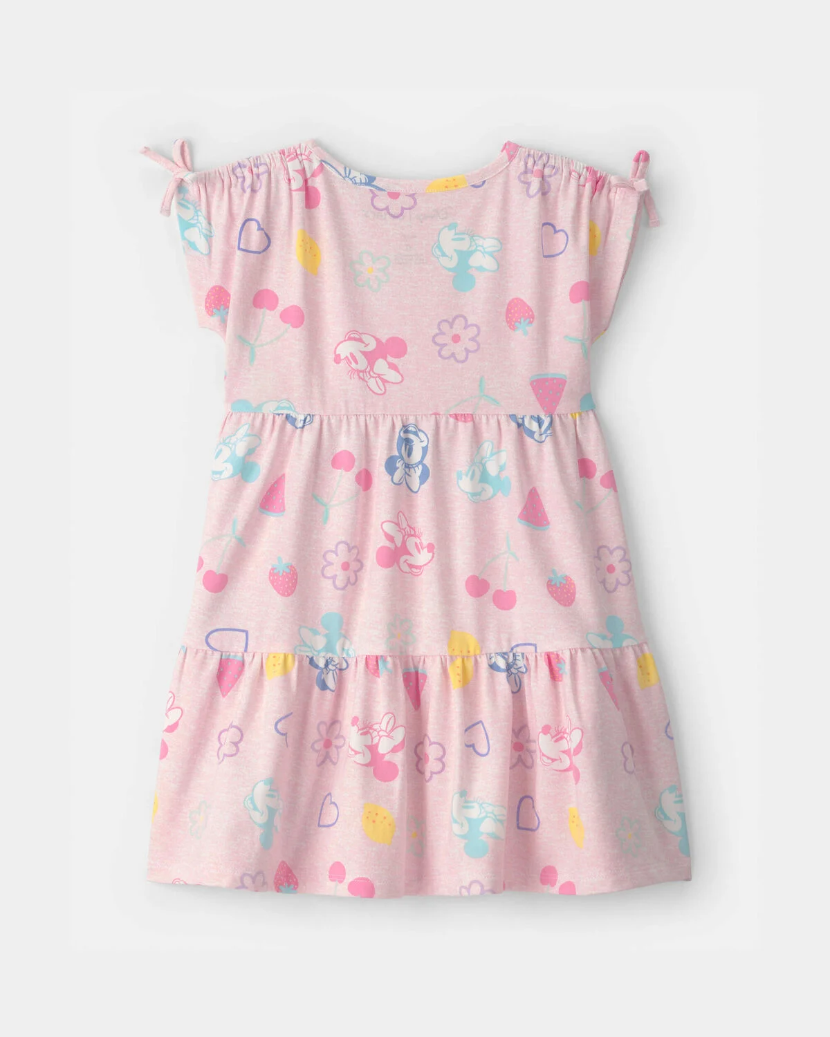 Toddler Girl Disney© Minnie Mouse Fruit Dress - Pink - Image 2