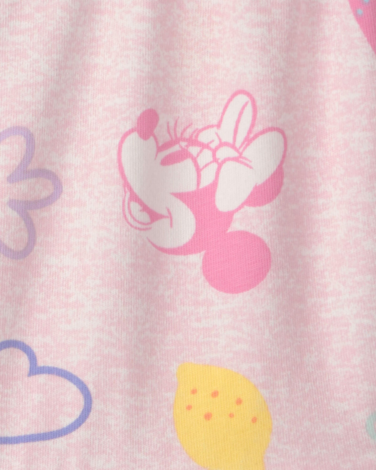 Toddler Girl Disney© Minnie Mouse Fruit Dress - Pink - Image 3
