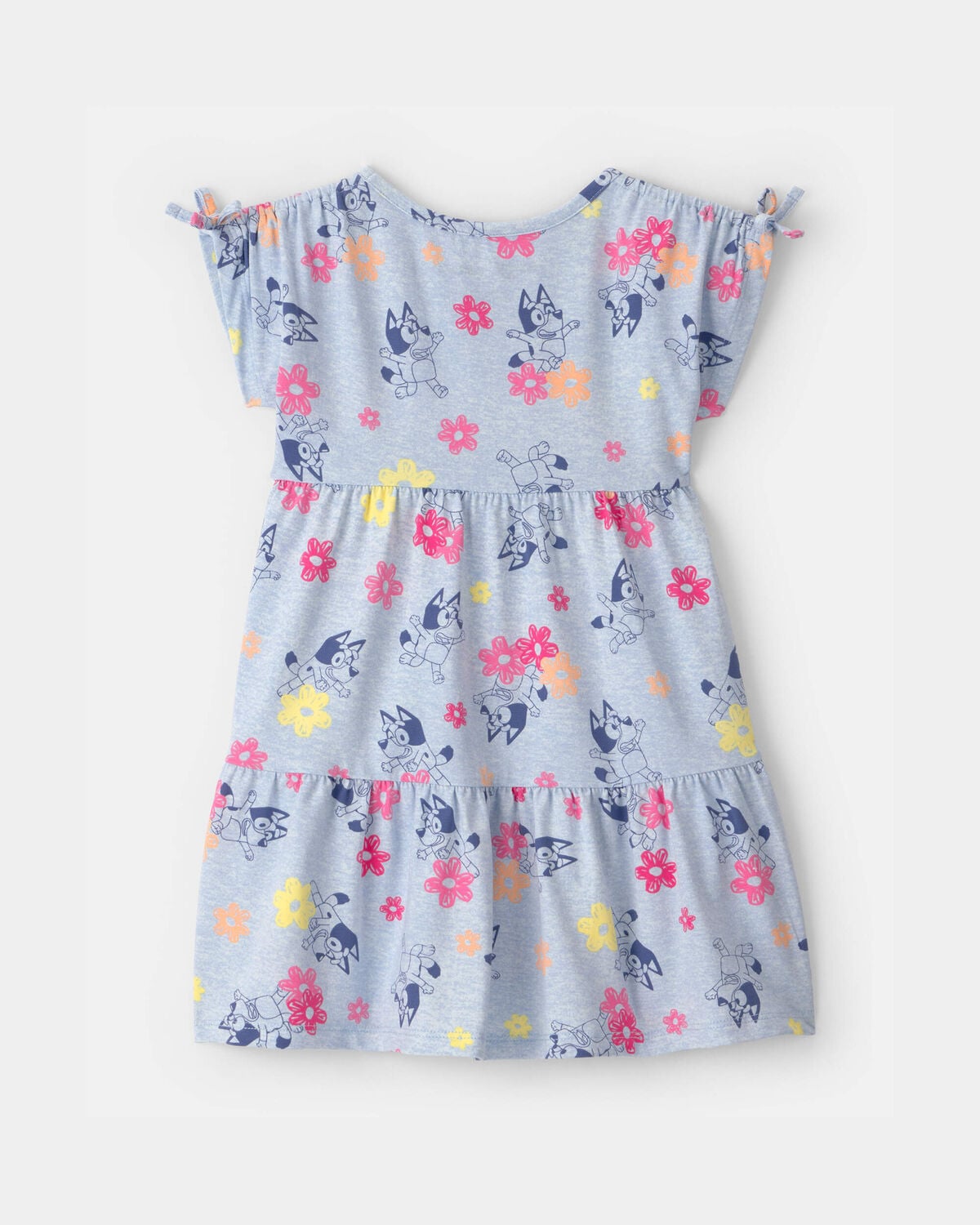 Toddler Girl Bluey™ Floral Dress - Blue - Image 2