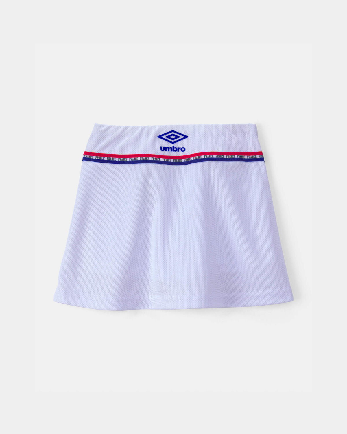 Toddler Girl Umbro France Active Skort - Blue/Red/White - Image 2