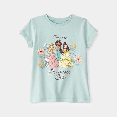 Toddler Girl Disney© Princess Graphic Tee - Blue