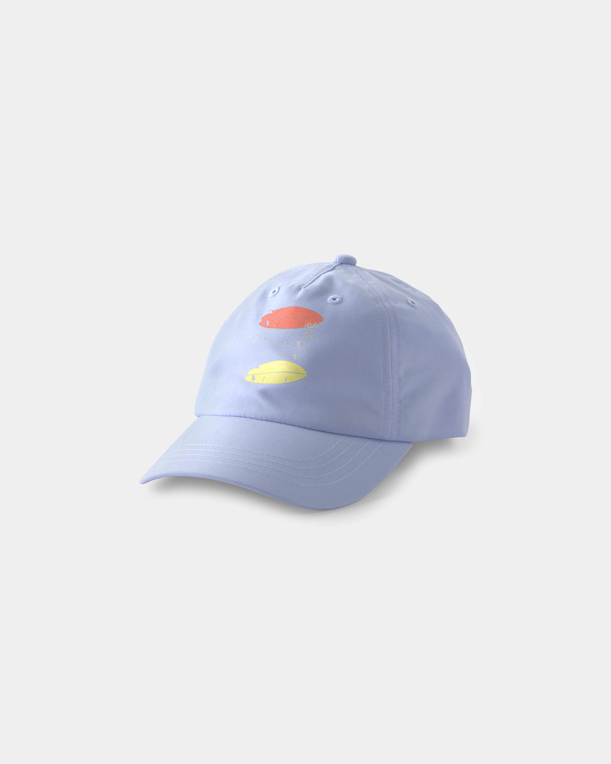 Toddler Boy Surfboard Baseball Hat - Blue - Image 2