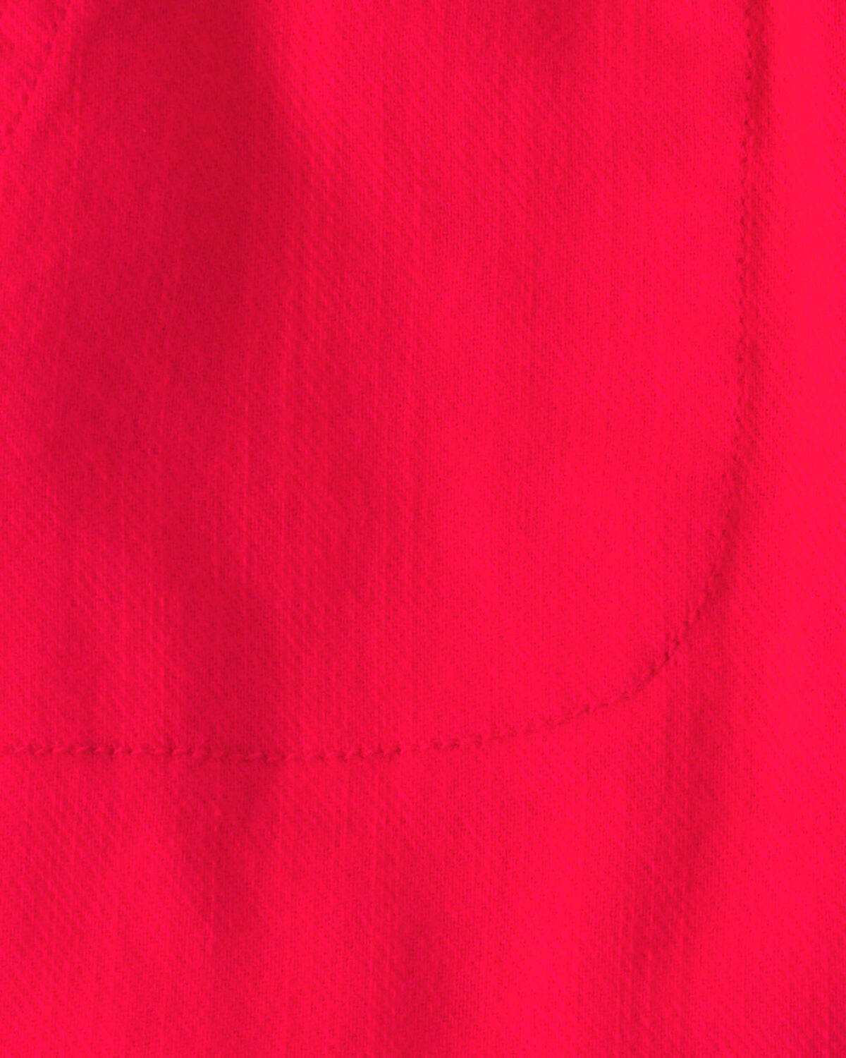 Toddler Boy Twill Shorts - Red - Image 3