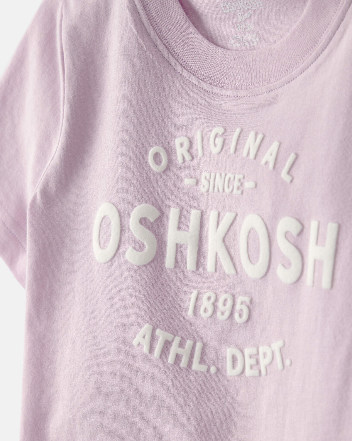 Toddler Girl OshKosh Logo Graphic Tee - Purple - Image 2