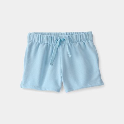 Toddler Girl French Terry Shorts - Blue