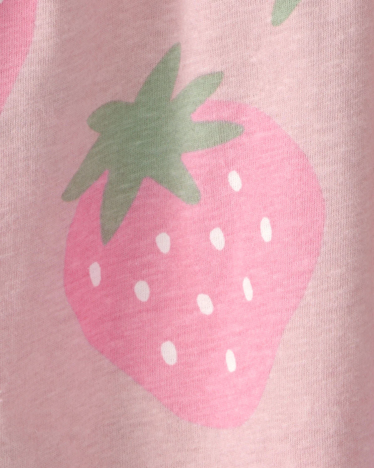 Toddler Girl Strawberry Short-Sleeve Dress - Pink - Image 3
