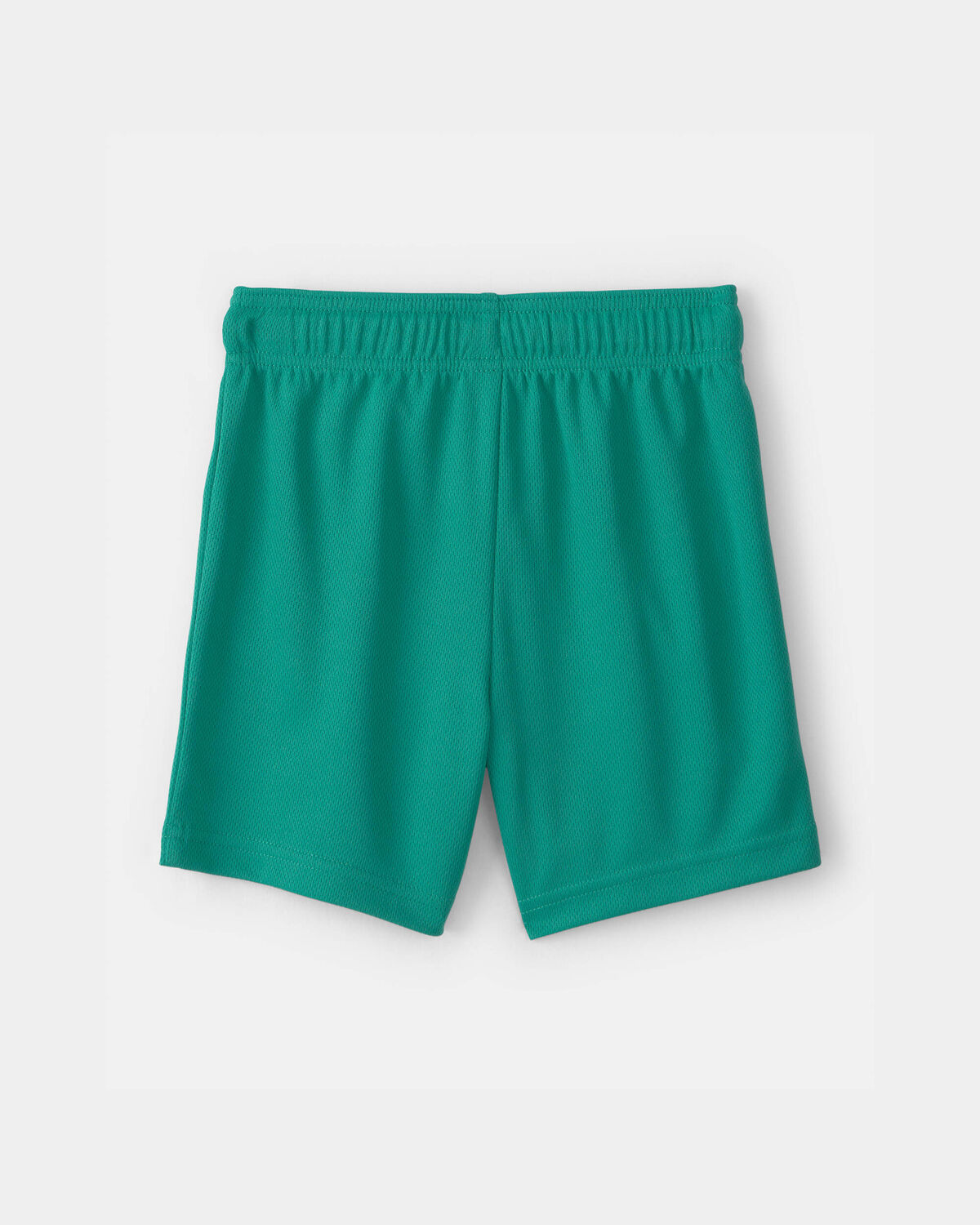 Toddler Boy Mesh Active Shorts - Green - Image 2