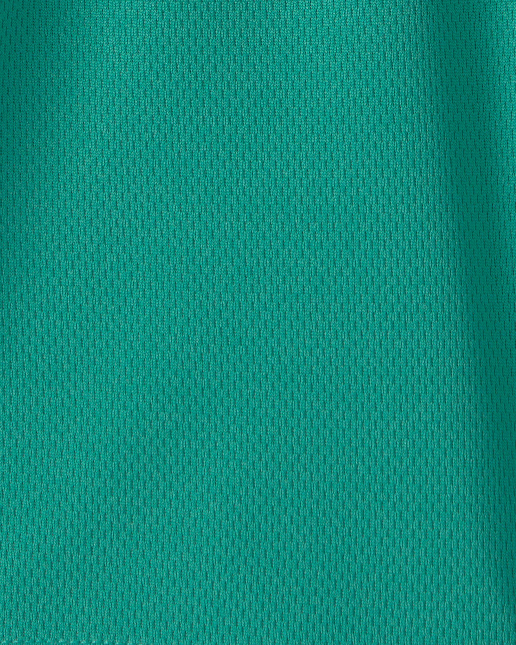 Toddler Boy Mesh Active Shorts - Green - Image 4
