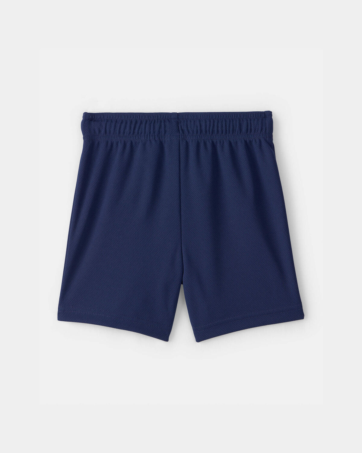 Toddler Boy Mesh Active Shorts - Blue - Image 2