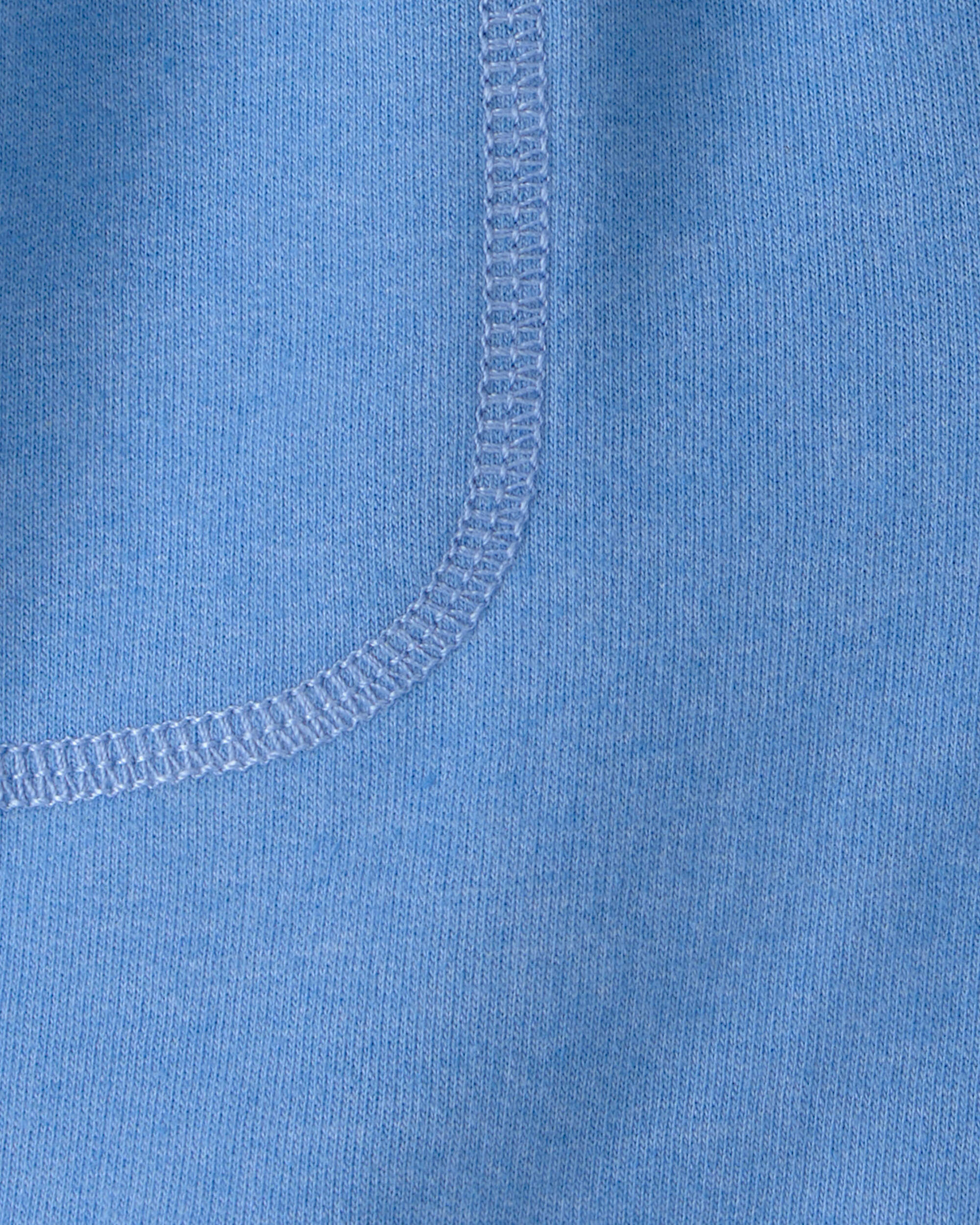Toddler Boy French Terry Shorts - Blue - Image 4