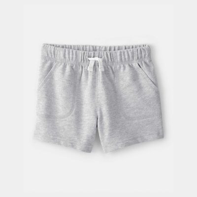 Toddler Boy French Terry Shorts - Grey