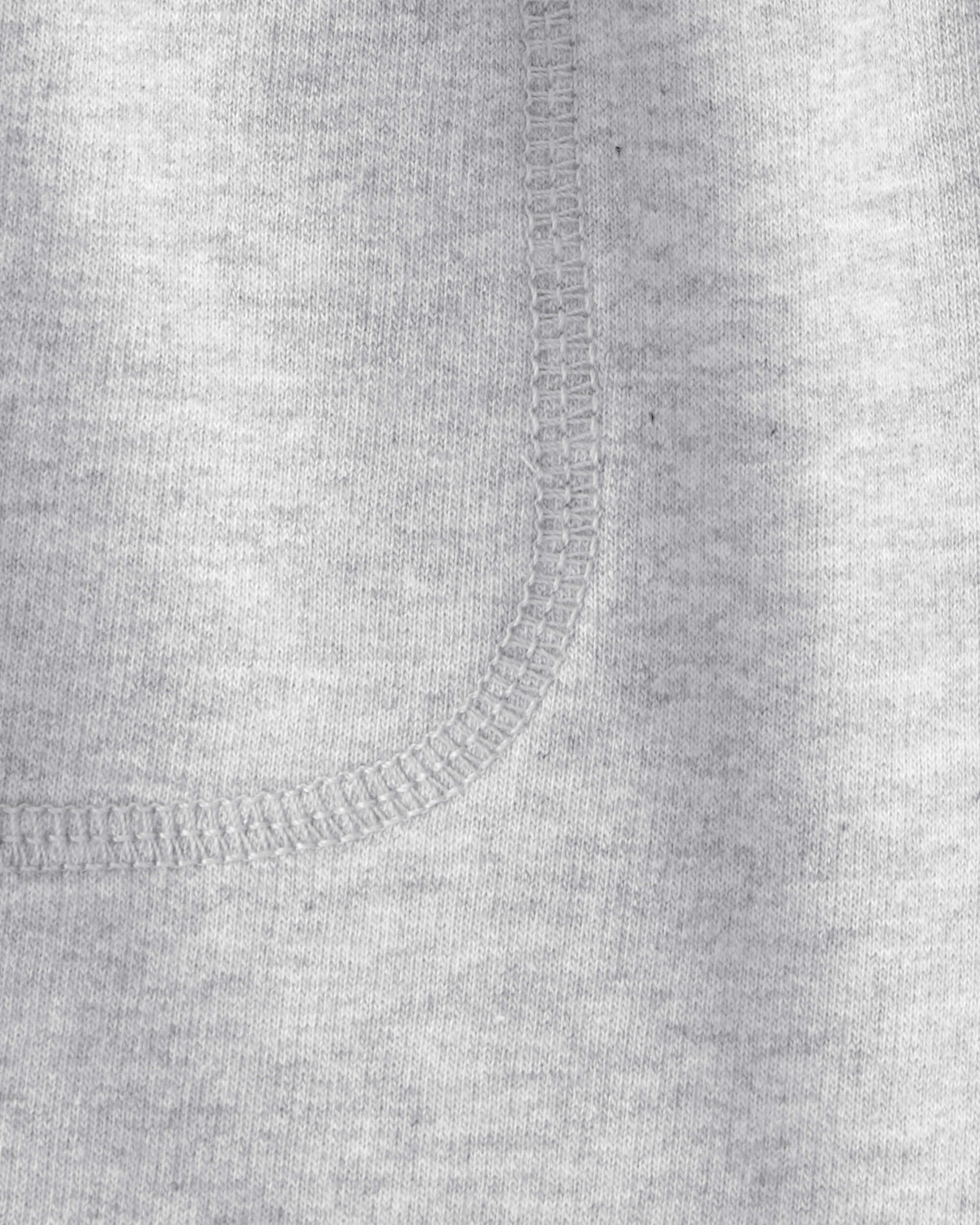 Toddler Boy French Terry Shorts - Grey - Image 4