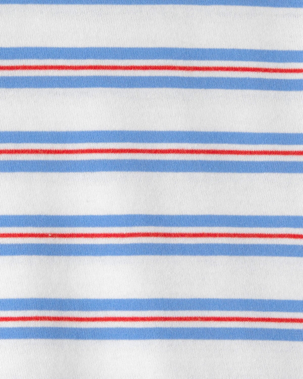 Toddler Striped T-Shirt - Red/White/Blue - Image 2