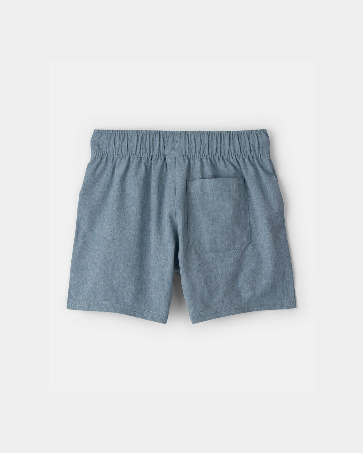 Toddler Boy Woven Pocket Shorts - Blue - Image 2