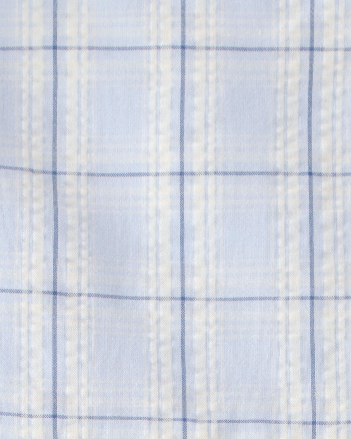 Toddler Girl Plaid Ruffle-Sleeve Dress - Blue/White - Image 5