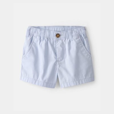 Toddler Boy Twill Shorts - Blue