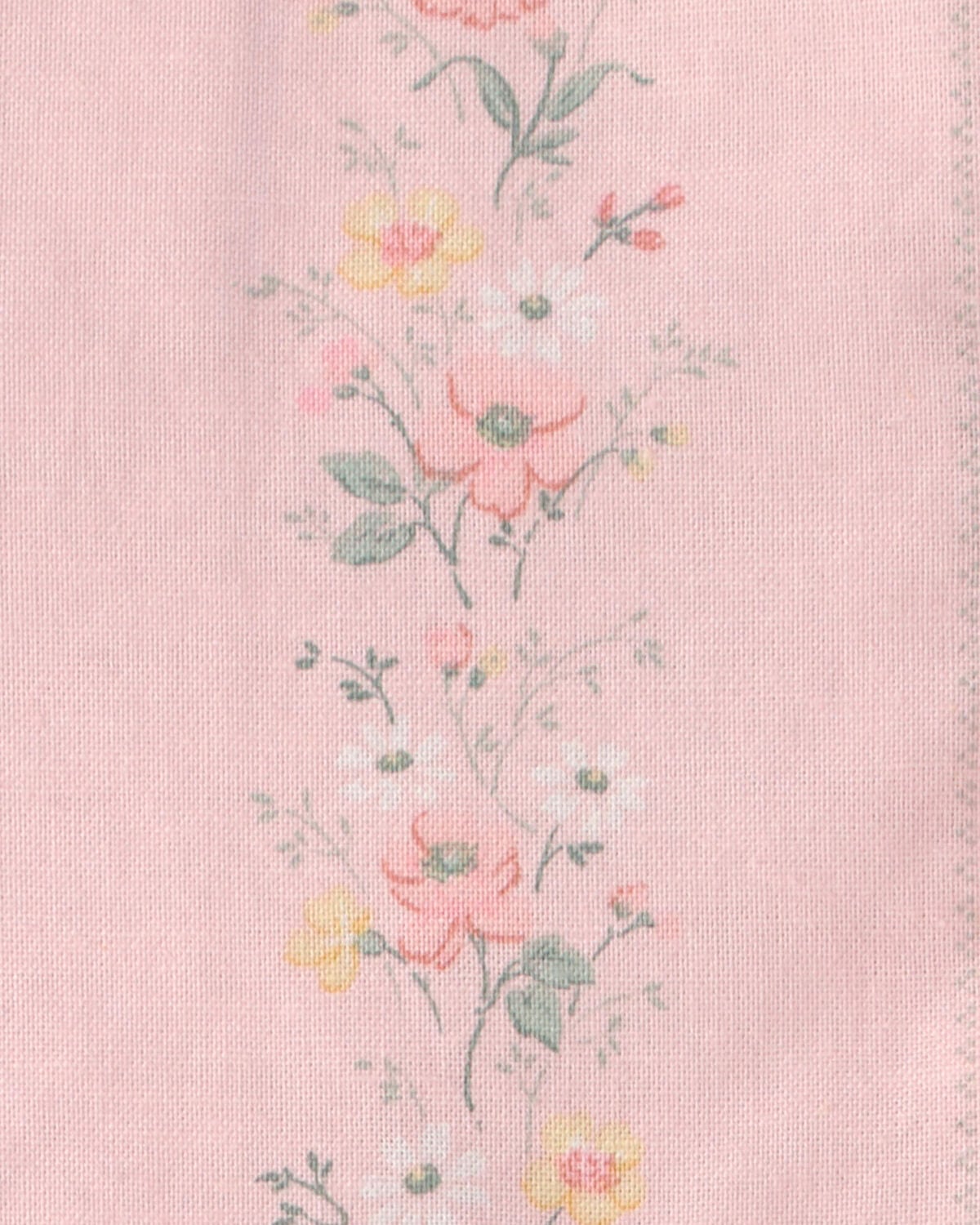 Toddler Girl Ruffle Dress Made with Organic Cotton in Spring Garden Print - Image 4