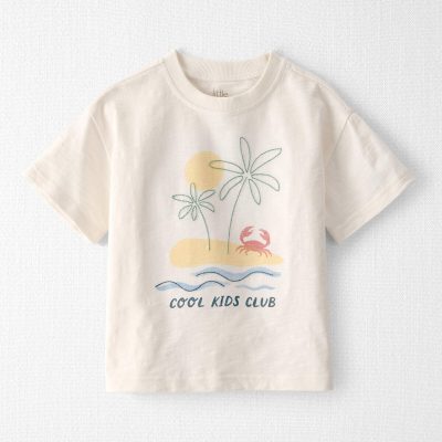 Toddler Organic Cotton 'Cool Kids Club' Tee