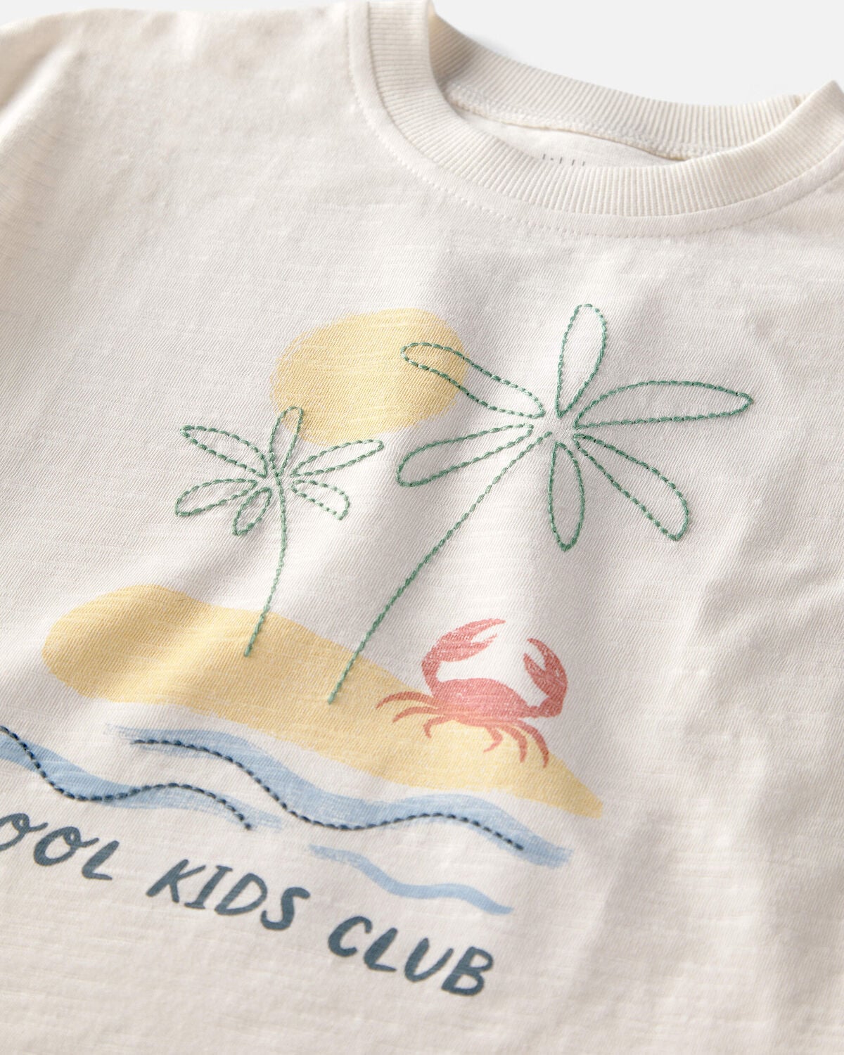Toddler Organic Cotton 'Cool Kids Club' Tee - Image 2