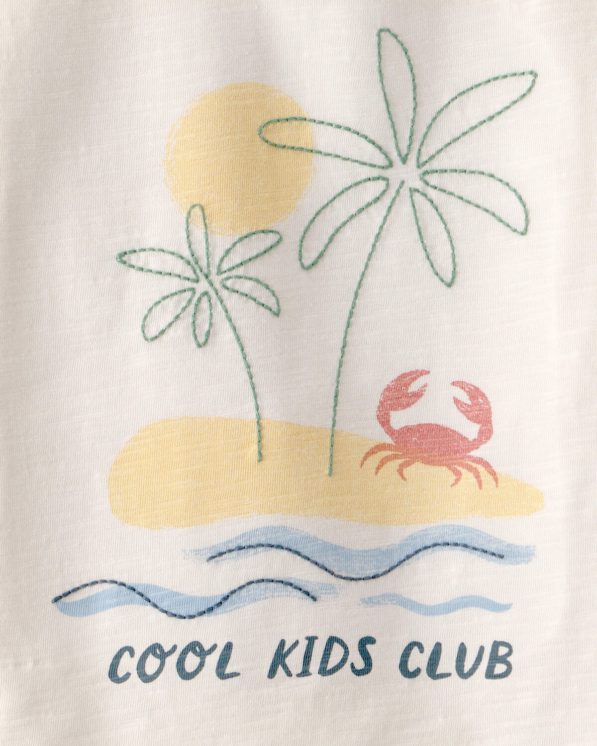 Toddler Organic Cotton 'Cool Kids Club' Tee - Image 3