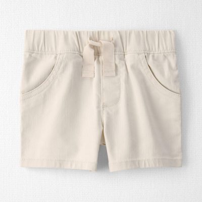 Toddler Boy Organic Cotton Twill Shorts