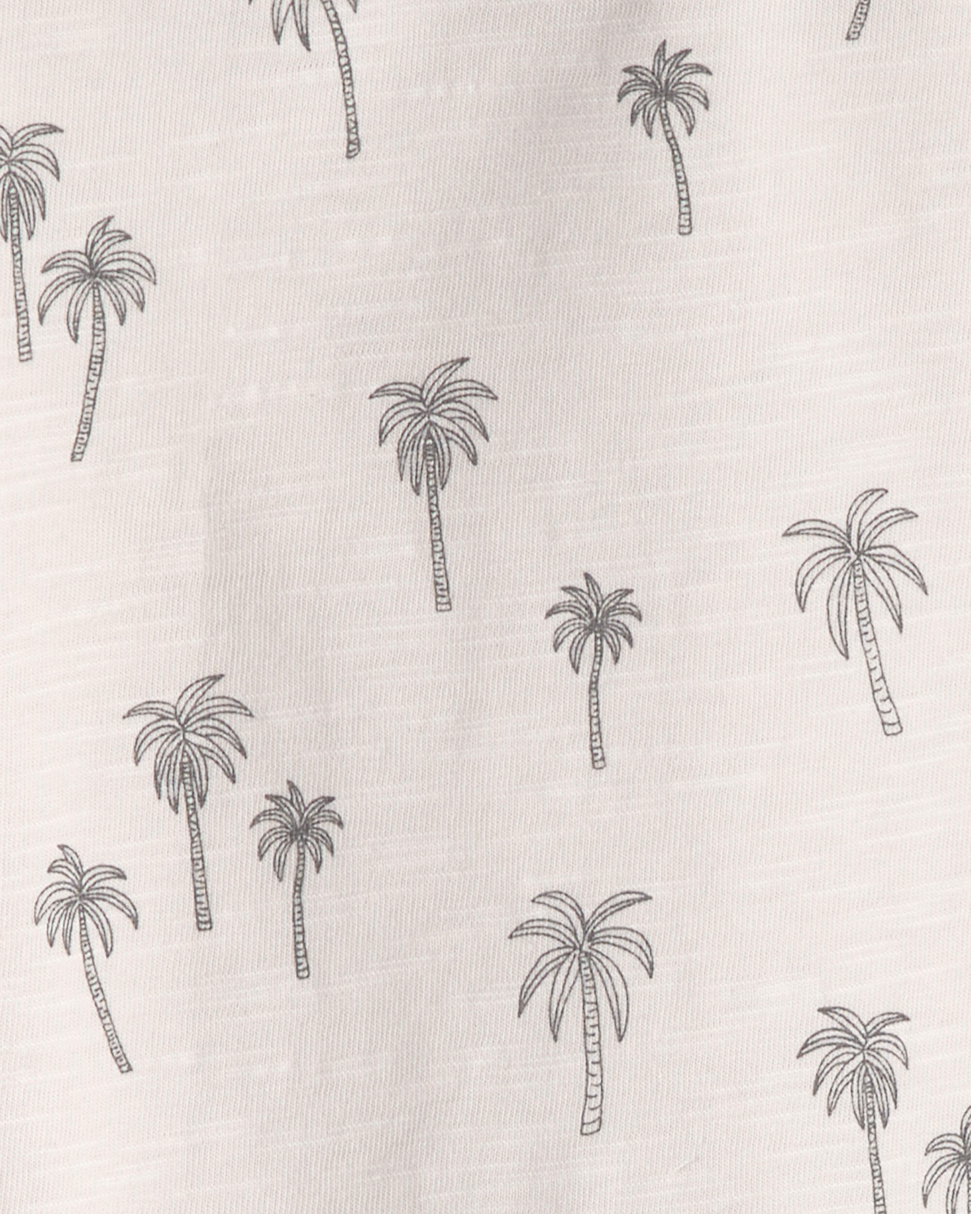 Toddler Boy 2-Pack Organic Cotton T-Shirts in Palm Trees - Image 5