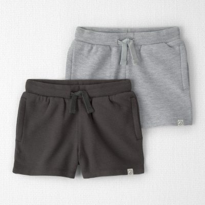 Toddler 2-Pack Organic Cotton Shorts