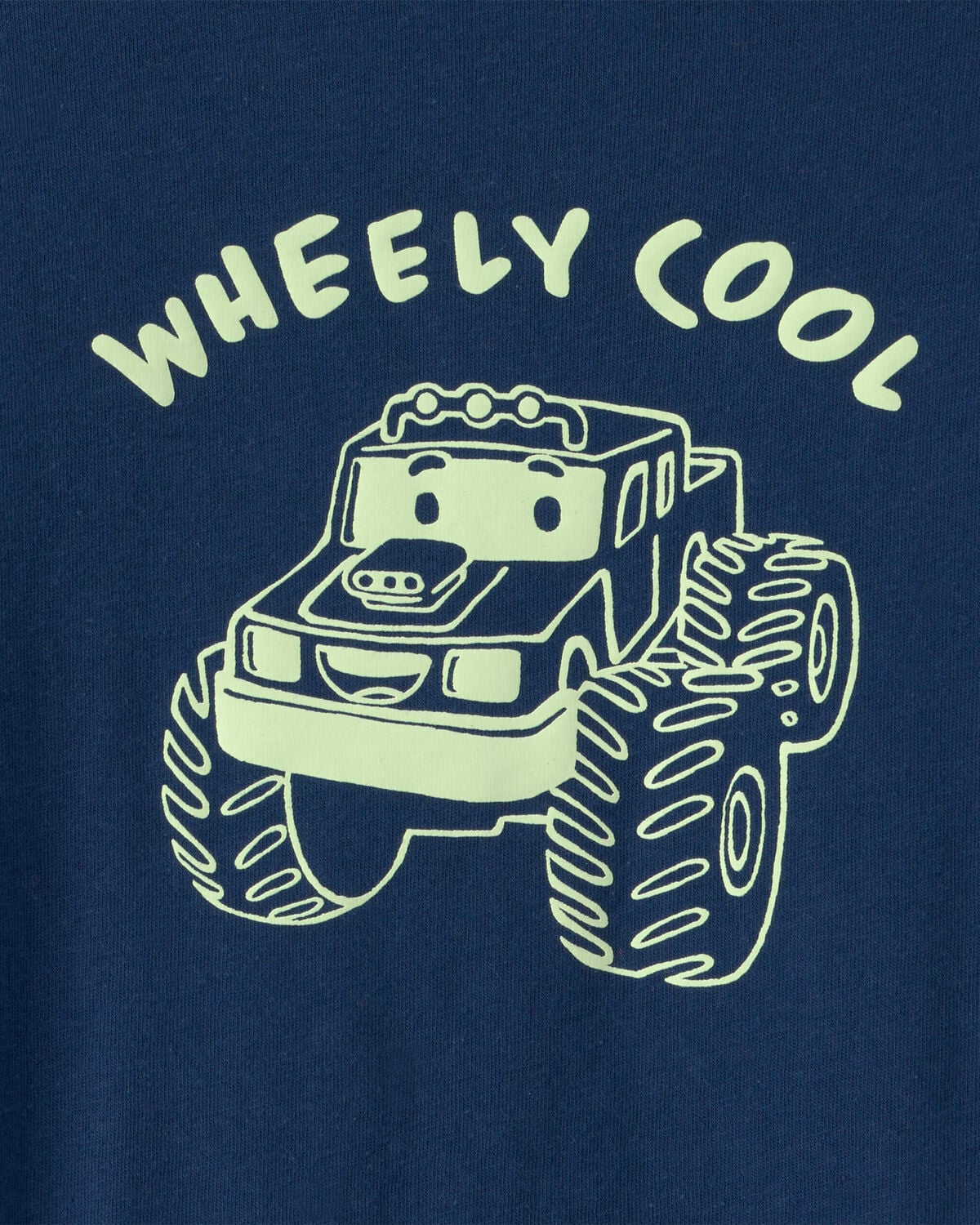 Toddler Boy Monster Truck Graphic Tee - Blue - Image 4