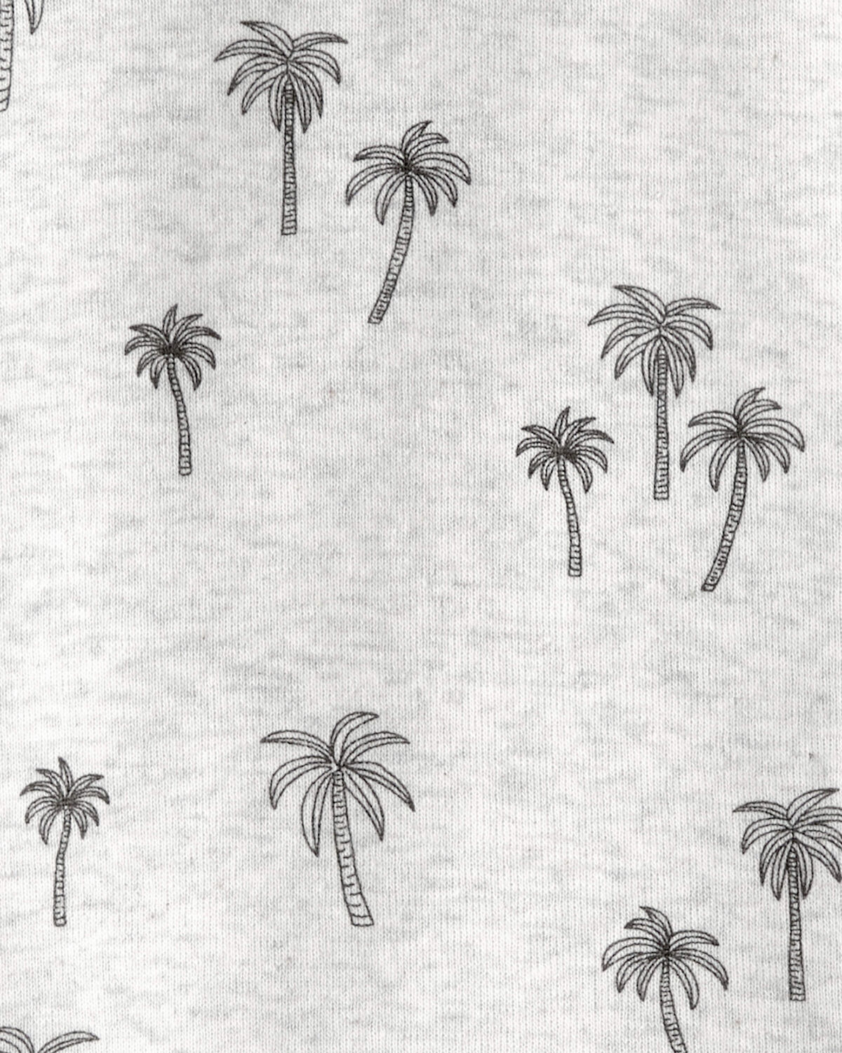 Toddler 2-Piece Organic Cotton Pajamas in Palm Trees - Image 3