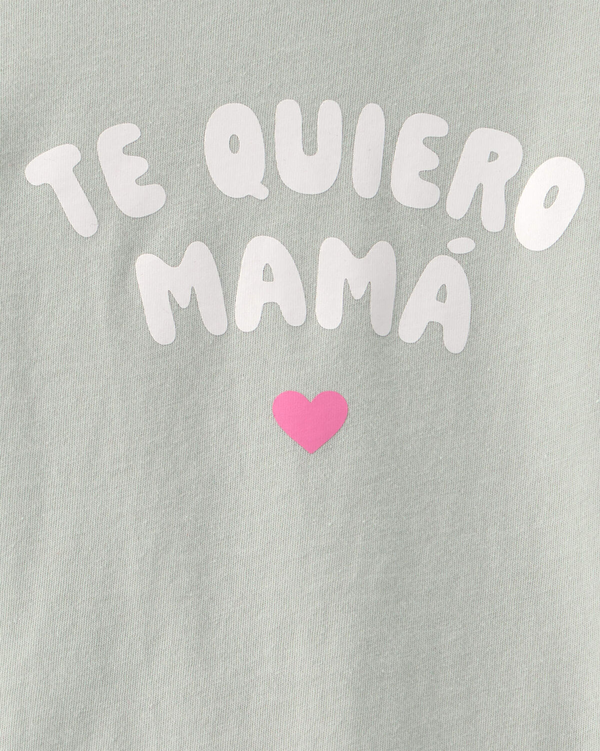Toddler Girl 'Te Quiero Mamá' Graphic Tee - Green - Image 2