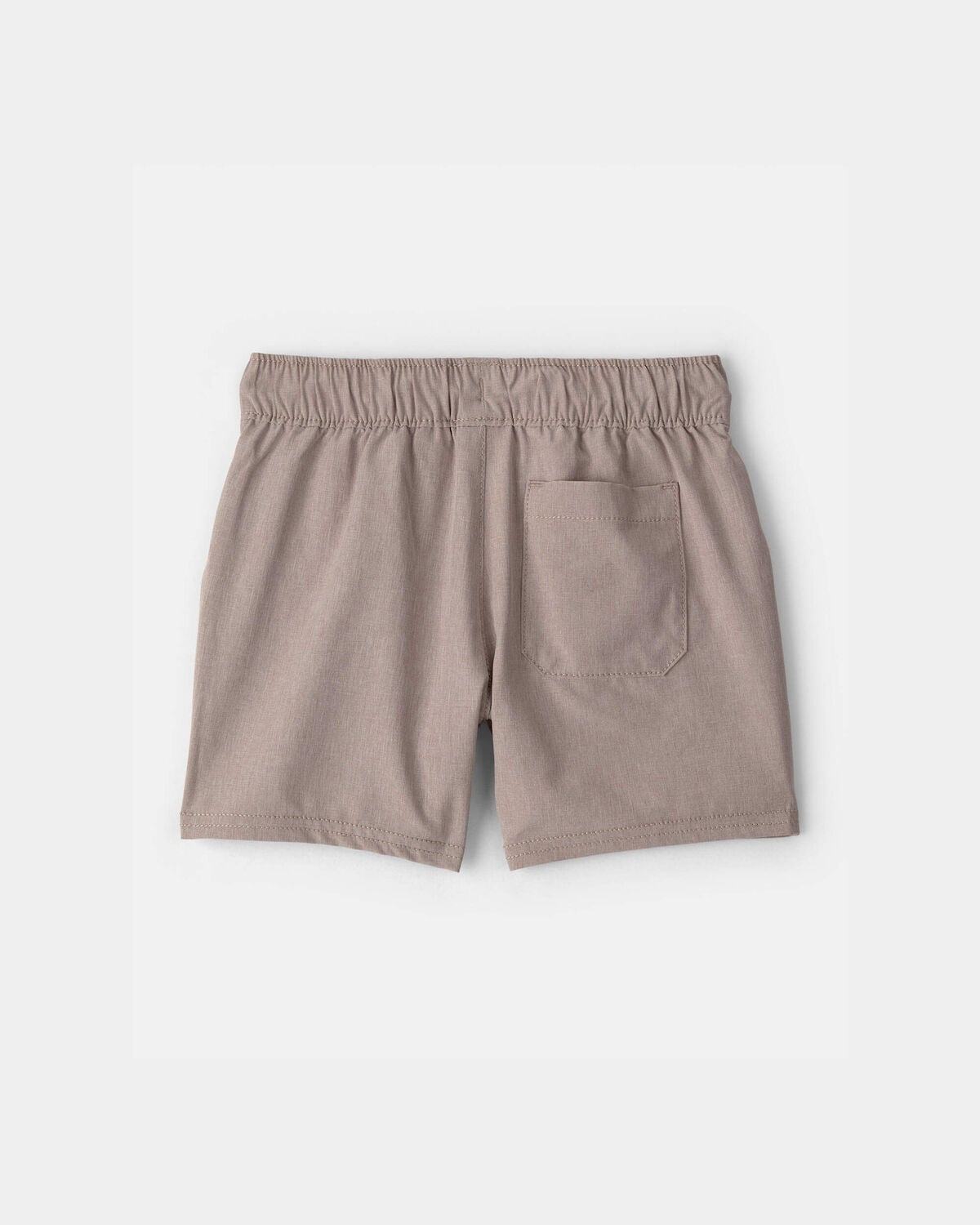 Toddler Boy Woven Pocket Shorts - Taupe - Image 2