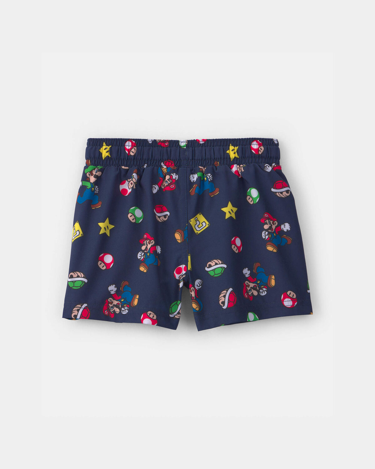 Toddler Boy Nintendo Super Mario Swim Trunks - Navy - Image 2
