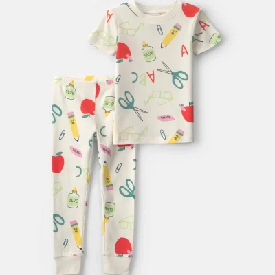 Toddler 2-Piece School Pajama Set