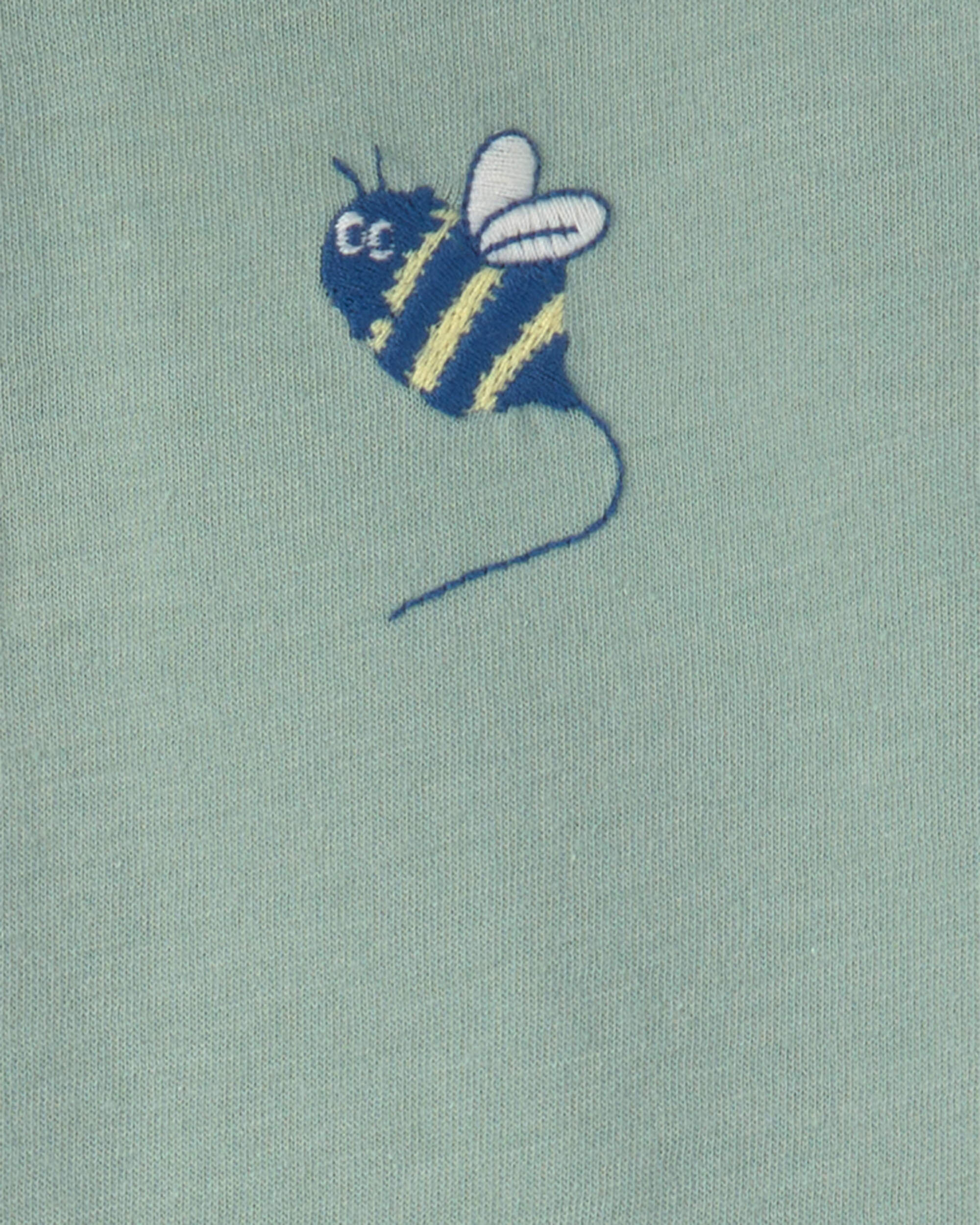 Toddler Boy Bumble Bee Short-Sleeve Polo Shirt - Green - Image 3