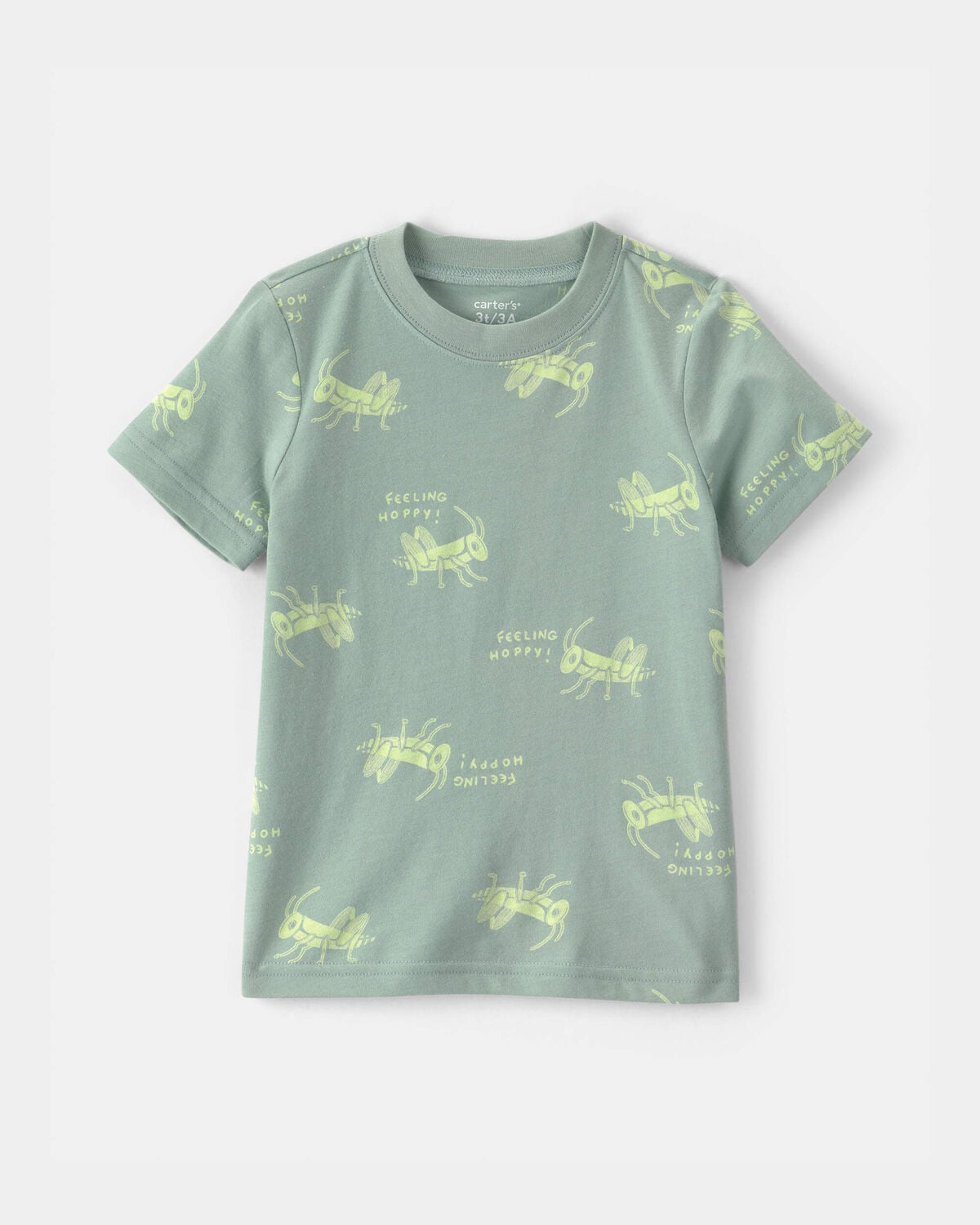Toddler Boy Grasshopper T-Shirt - Green