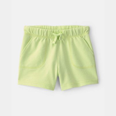Toddler Boy French Terry Shorts - Green
