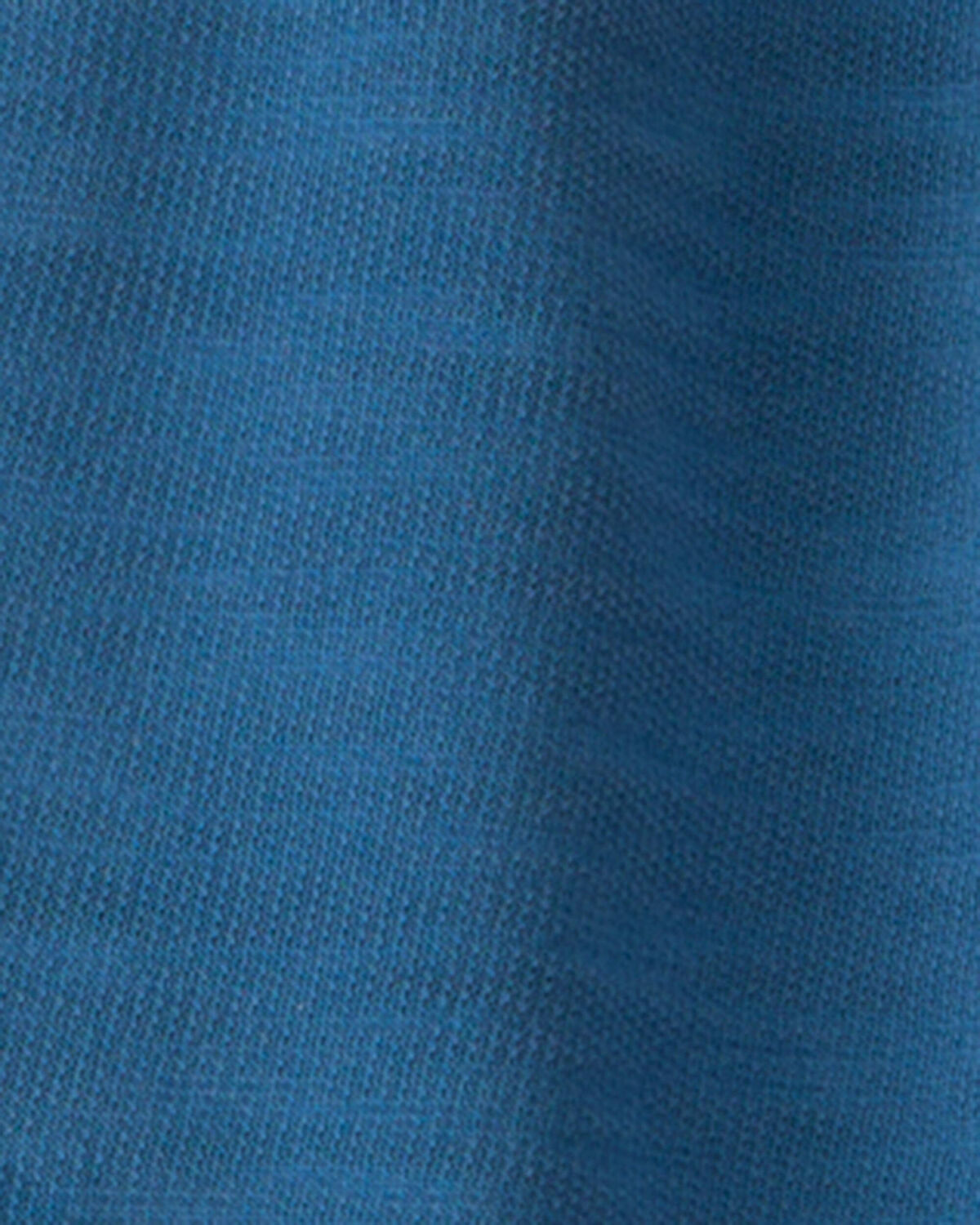 Toddler Boy French Terry Cargo Knit Joggers - Blue - Image 4