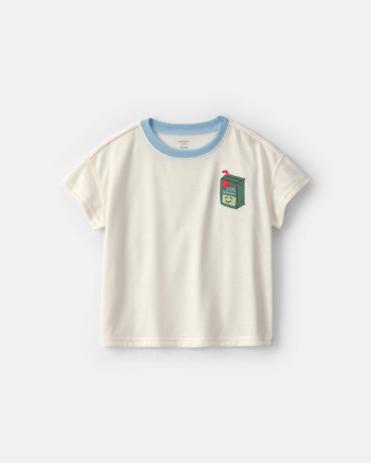 Toddler Boy Juice Box Short-Sleeve 2-Piece Pajama Set - Image 2