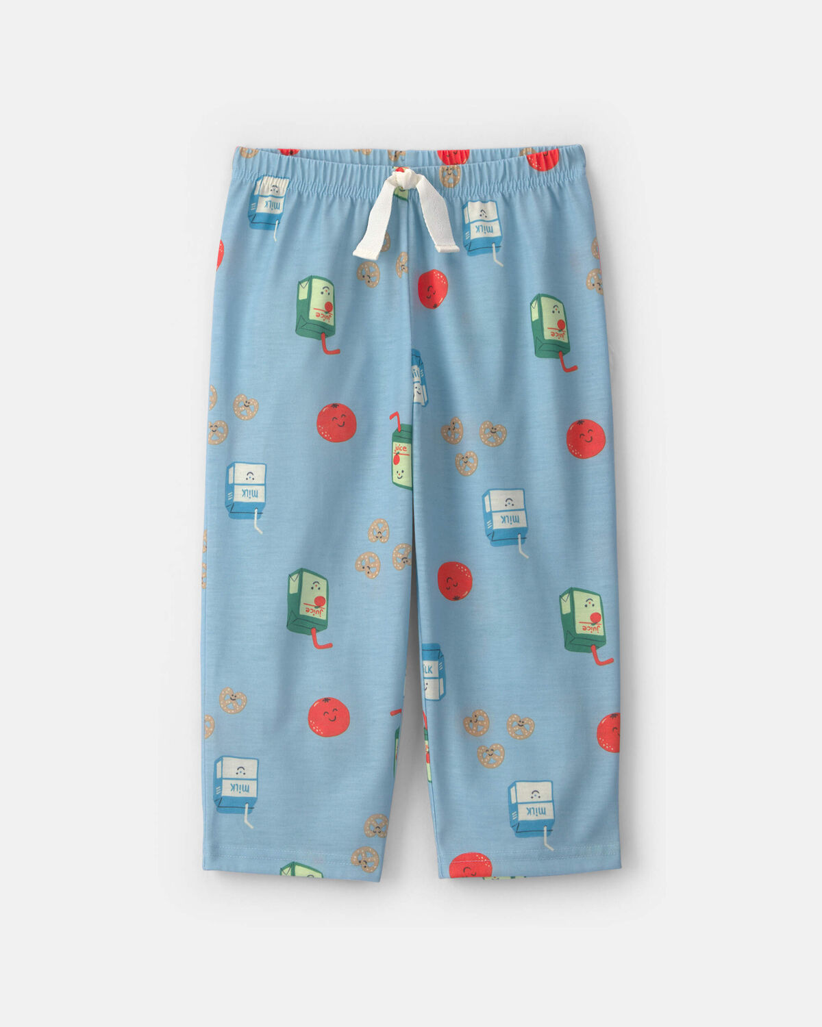 Toddler Boy Juice Box Short-Sleeve 2-Piece Pajama Set - Image 5